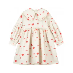 Beau Loves Overalls & Jumpsuits> Natural Hearts + Masks Margo Frill Collar Dress