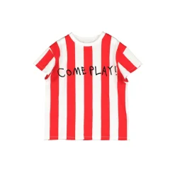 Beau Loves T Shirts> Short Sleeve T-Shirt Red, Come Play!