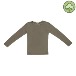 Bebe Organic Blouses> Gaia Top Lily Pat - Natural Dye
