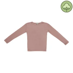 Bebe Organic Blouses> Gaia Top Mellow Rose - Natural Dye