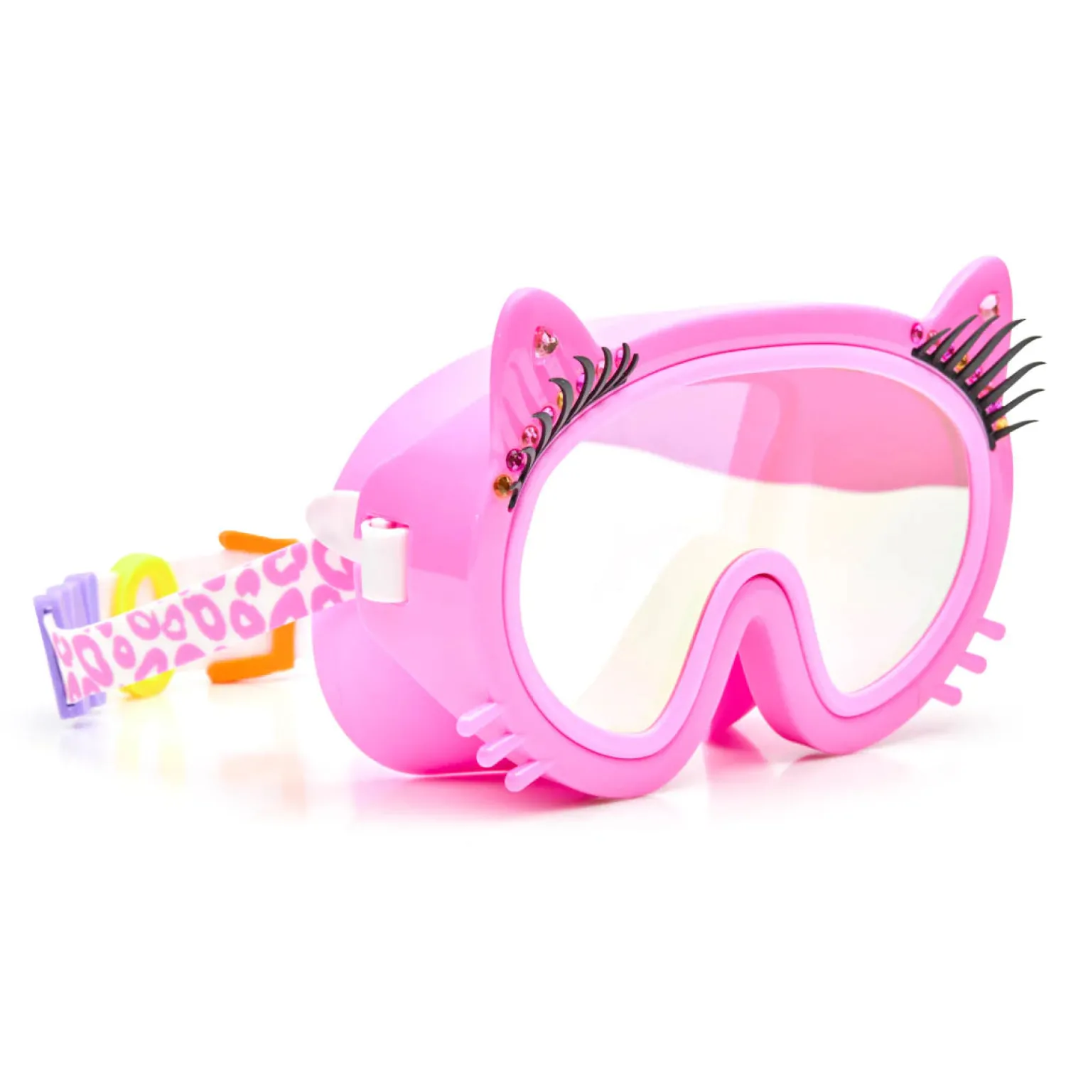 Bling2o Face Masks> Cat Nip Pink Clawdia Swim Mask