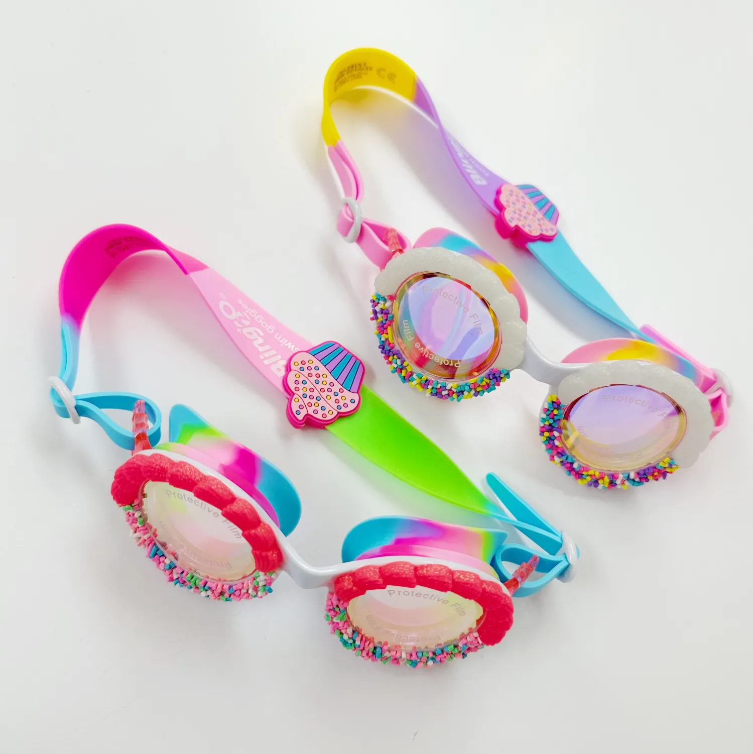 Bling2o Face Masks> Color Burst Bake Off Swim Goggles