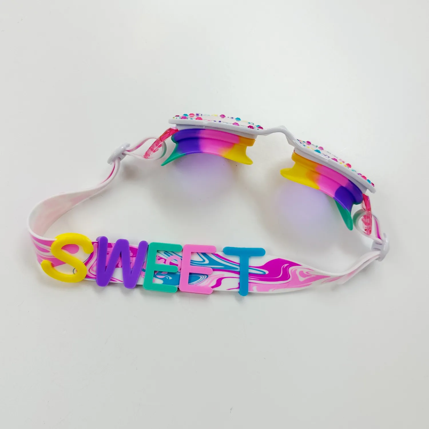 Bling2o Face Masks> Rainbow Ribbons Bright Stripe