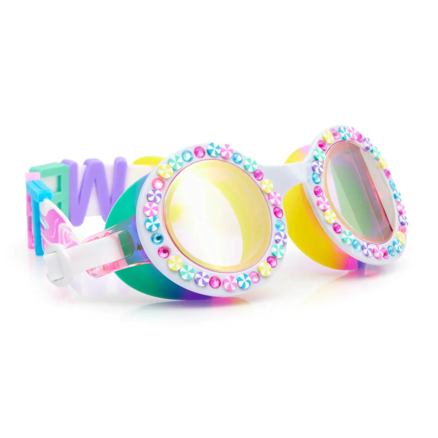 Bling2o Face Masks> Rainbow Ribbons Bright Stripe