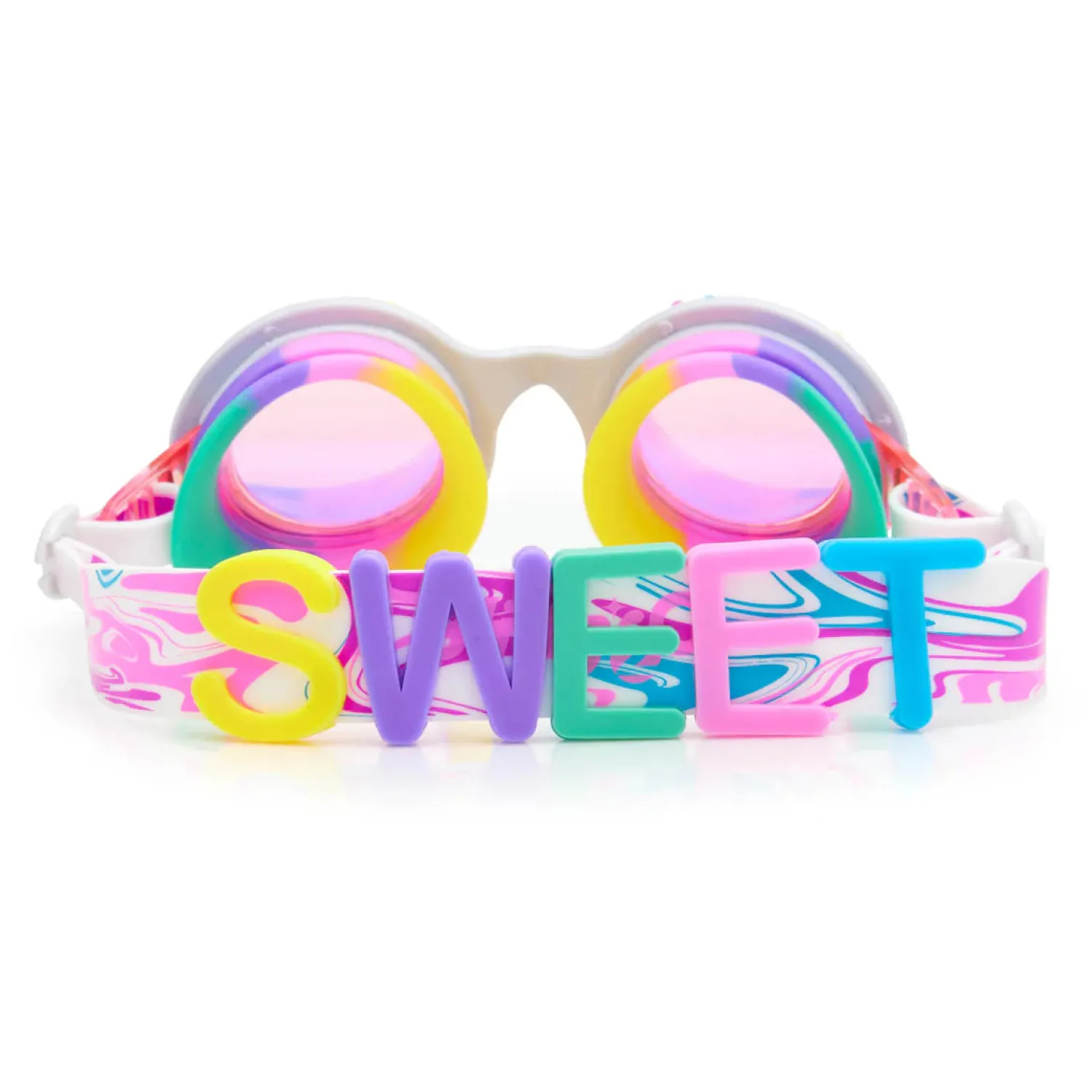 Bling2o Face Masks> Rainbow Ribbons Bright Stripe