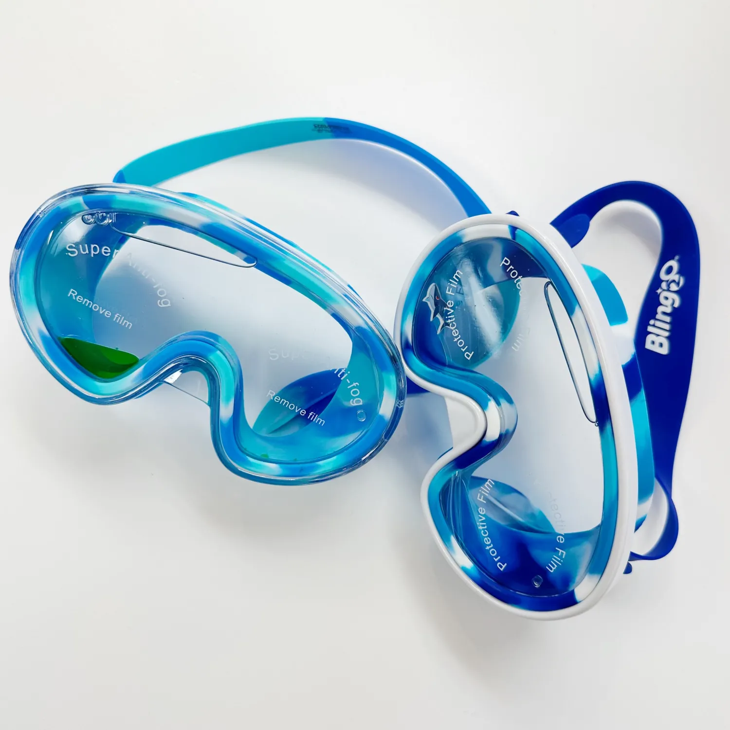 Bling2o Beach> Volcano Blue Swim Mask
