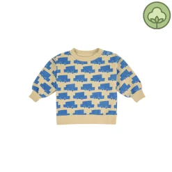 Bobo Choses Sweatshirts> Baby Cars All Over Sweatshirt