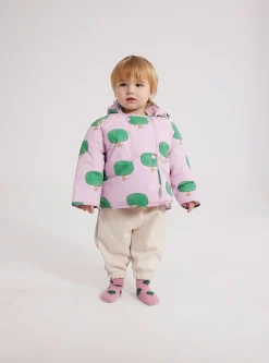 Bobo Choses Socks> Baby Green Tree All Over Long Socks