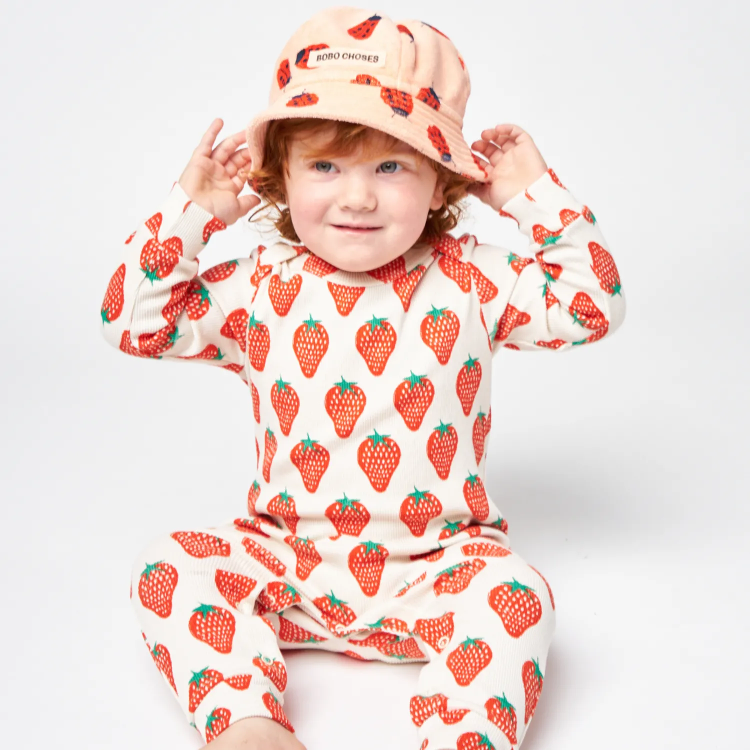 Bobo Choses Hats> Baby Ladybug All Over Hat