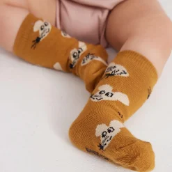 Bobo Choses Socks> Baby Mouse All Over Long Socks