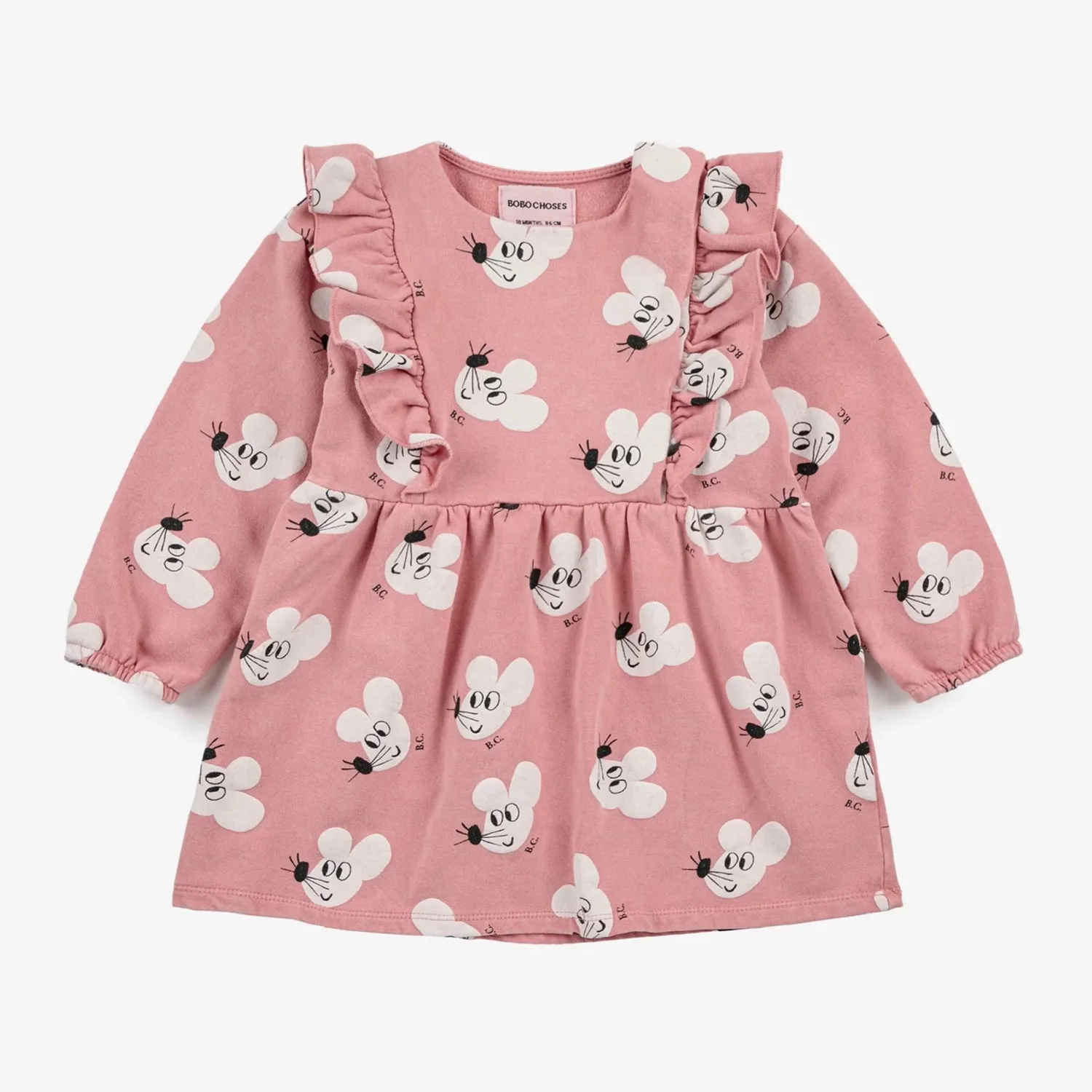 Bobo Choses Dresses> Baby Mouse All Over Dress