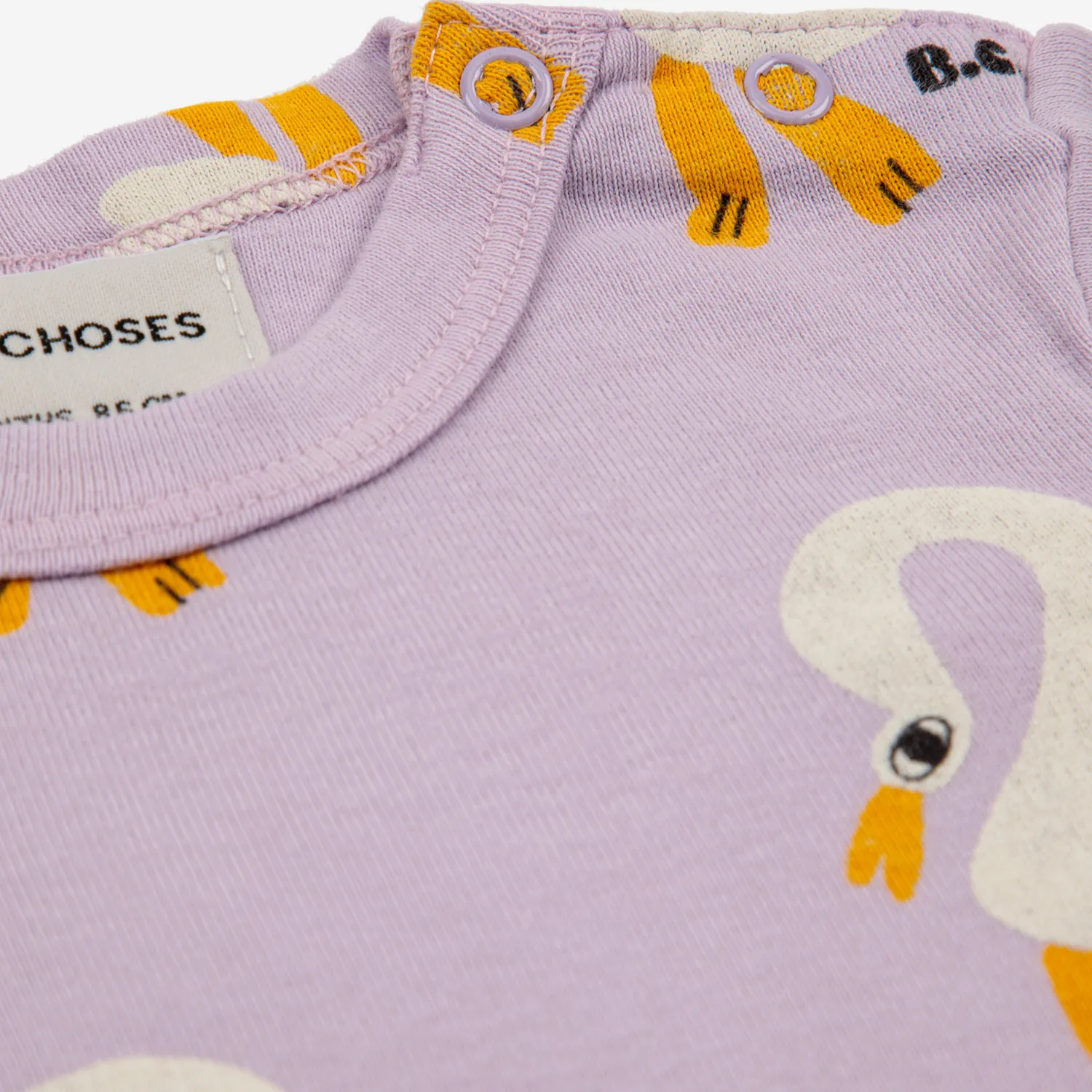 Bobo Choses Long Sleeve T Shirts> Baby Pelican All Over Long Sleeve T Shirt