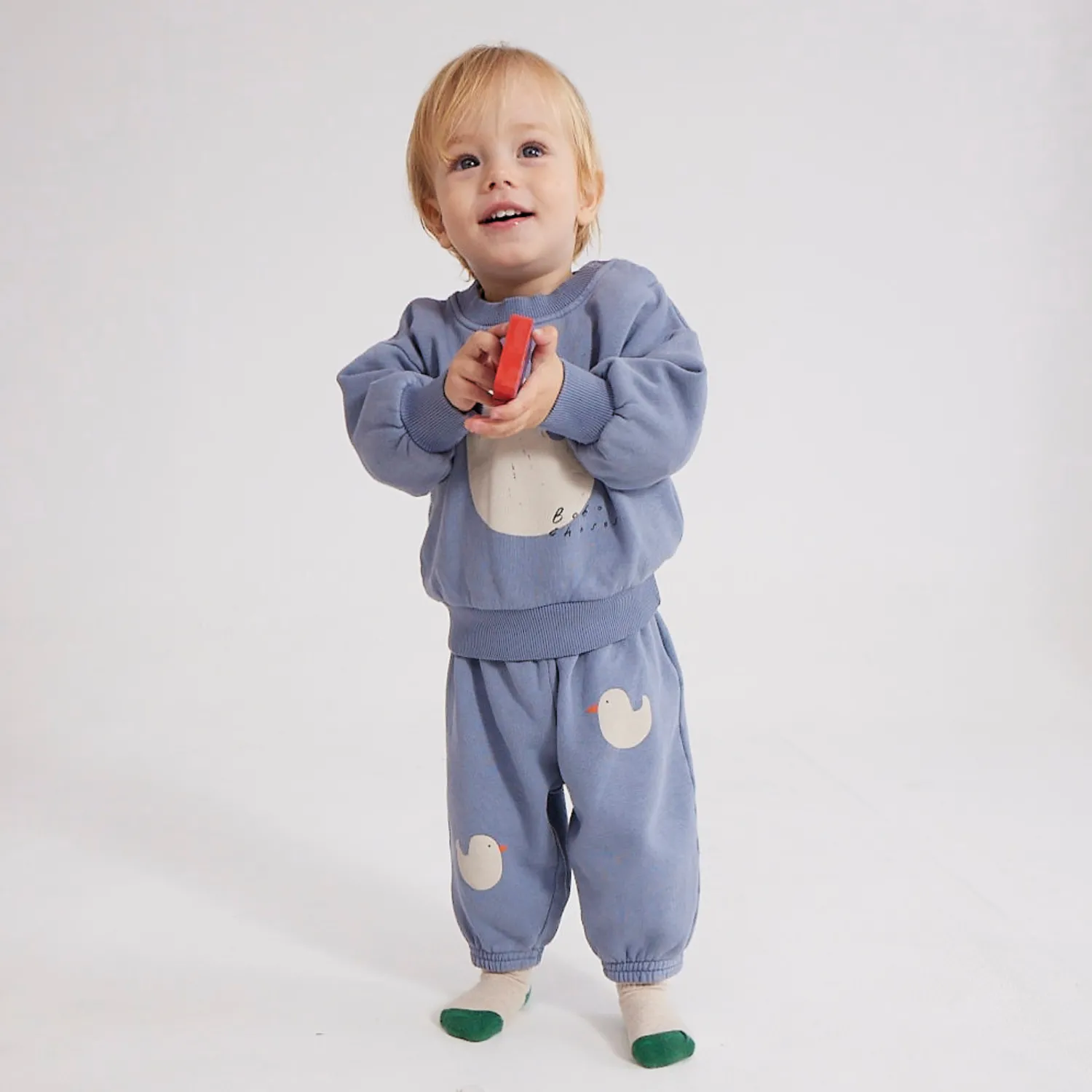 Bobo Choses Sweatshirts> Baby Rubber Duck Sweatshirt