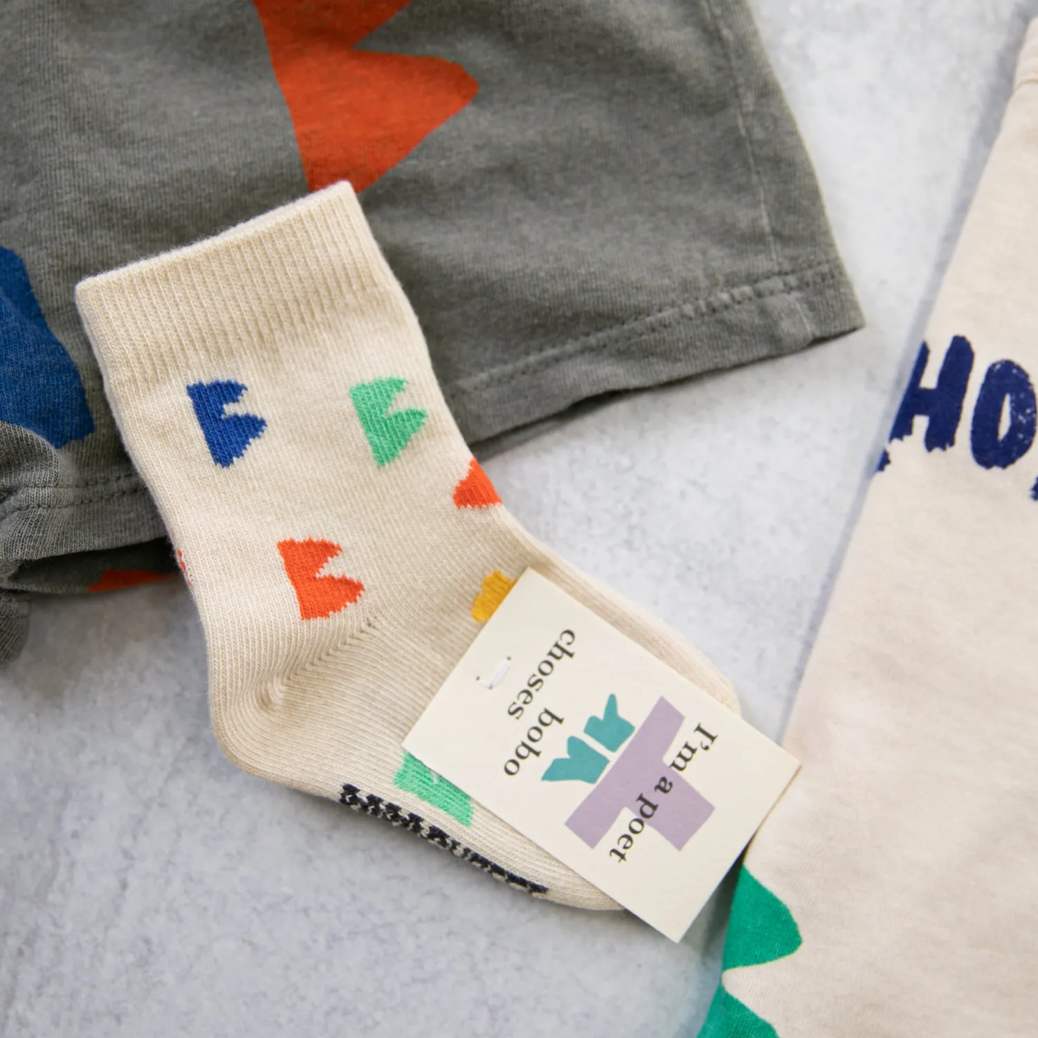 Bobo Choses Socks> B.C All Over Baby Socks