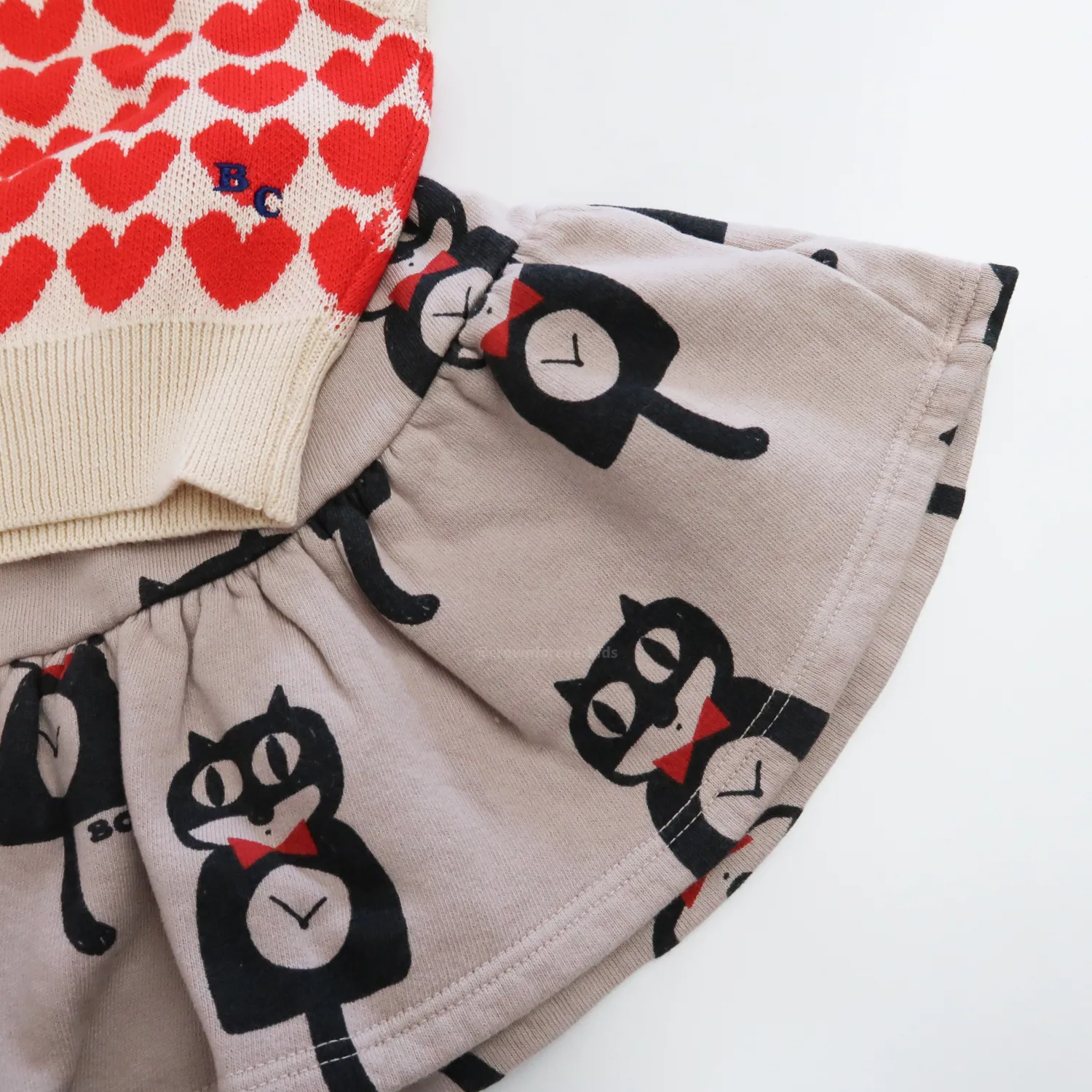 Bobo Choses Dresses> Cat O'Clock All Over Skirt