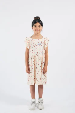 Bobo Choses Overalls & Jumpsuits> Dots Jersey Ruffle Dress