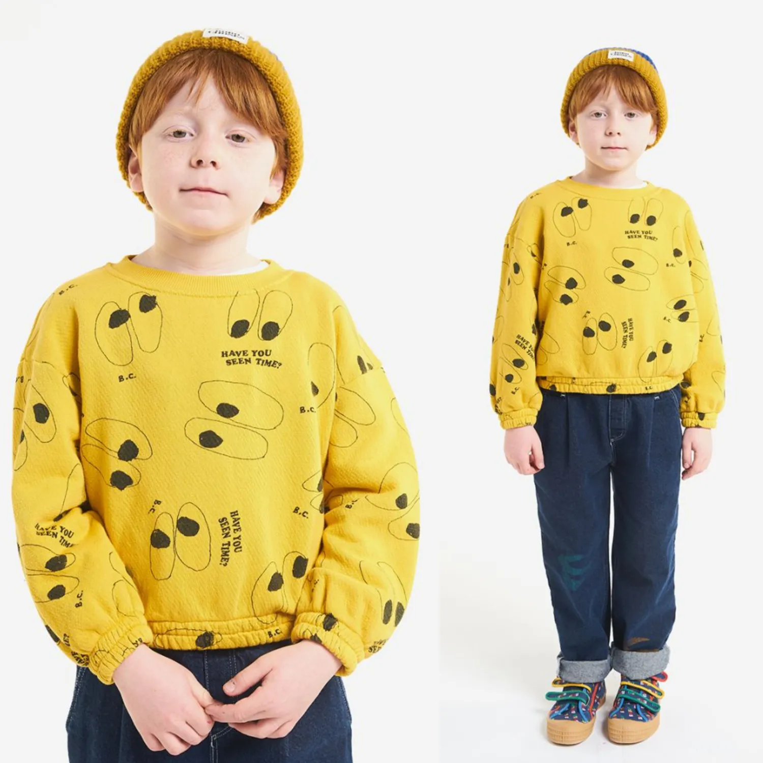 Bobo Choses Sweatshirts> Eyes All Over Sweatshirt