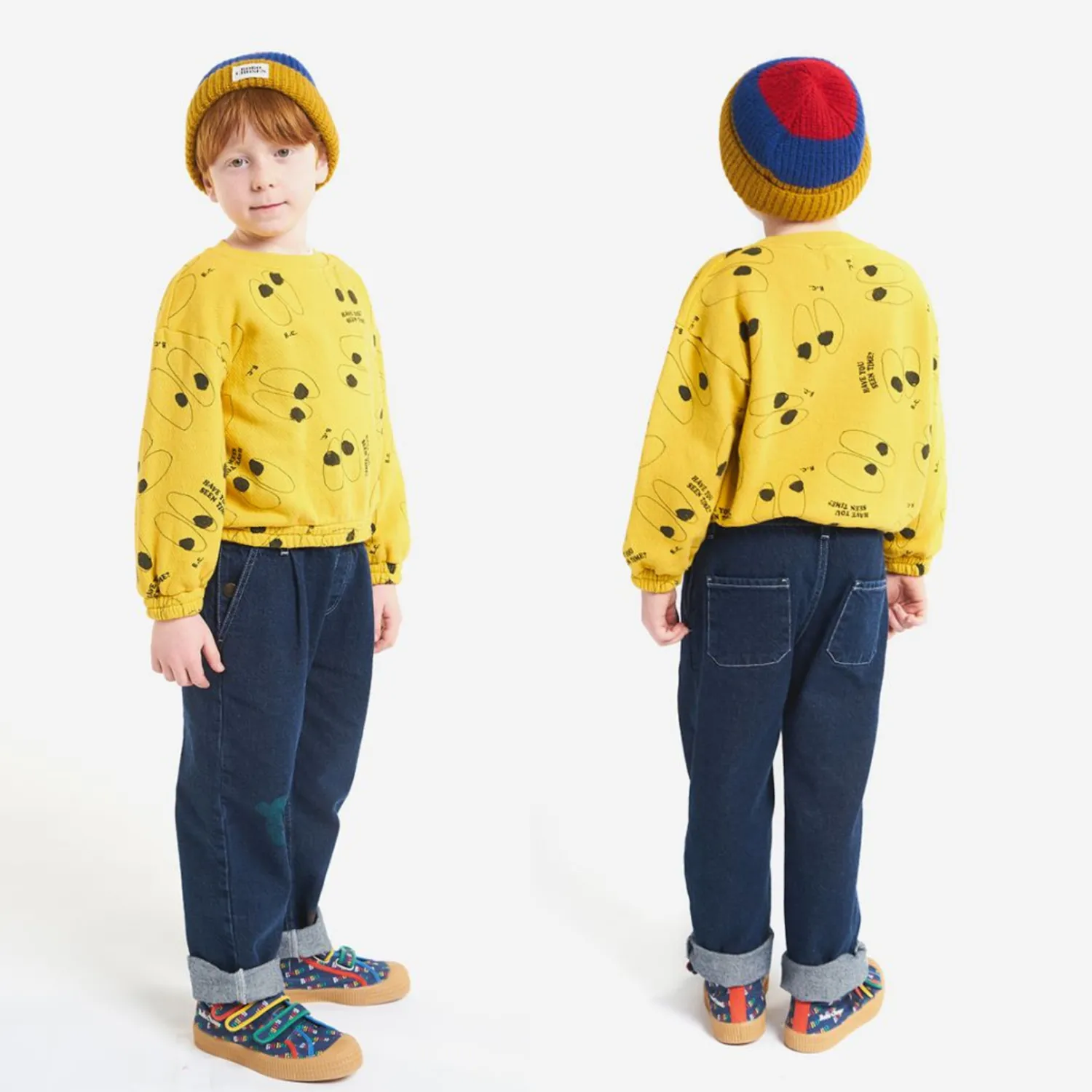 Bobo Choses Sweatshirts> Eyes All Over Sweatshirt