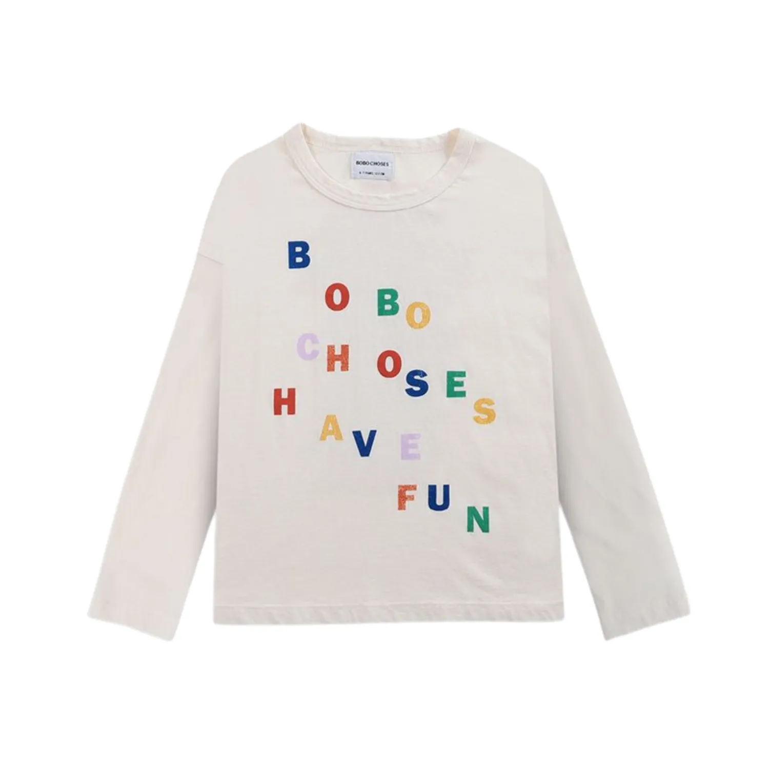Bobo Choses Blouses> Fun Collection Have Fun Long Sleeve T-Shirt