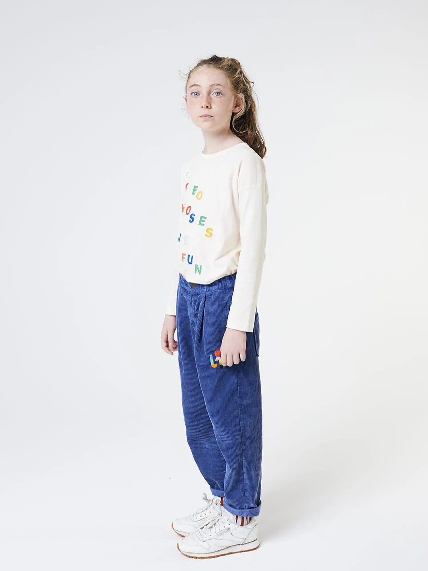 Bobo Choses Blouses> Fun Collection Have Fun Long Sleeve T-Shirt
