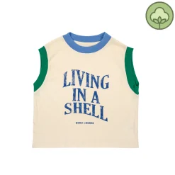 Bobo Choses T Shirts> Living In A Shell Tank Top