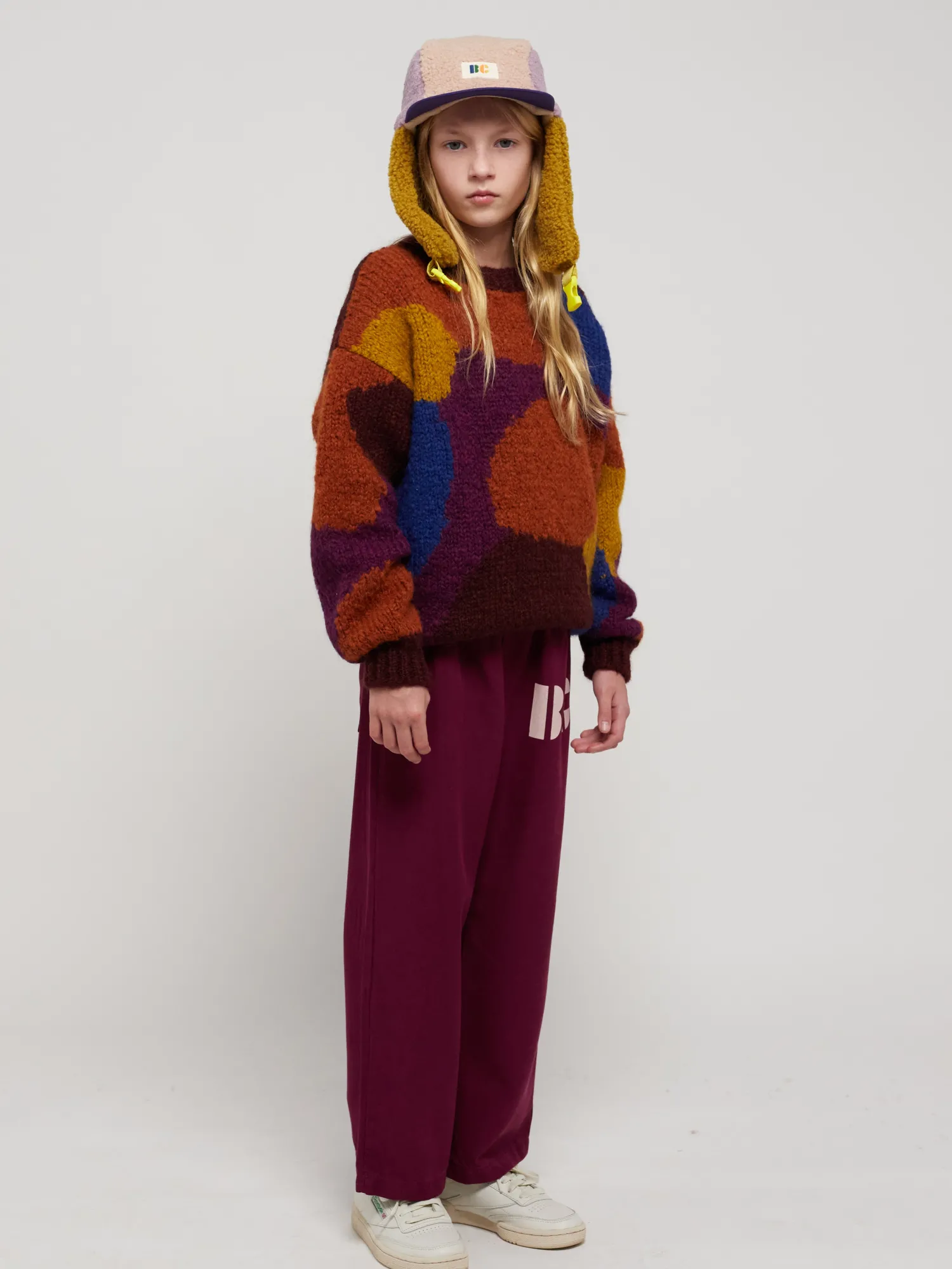 Bobo Choses Face Masks> Multicolor Intarsia Jumper
