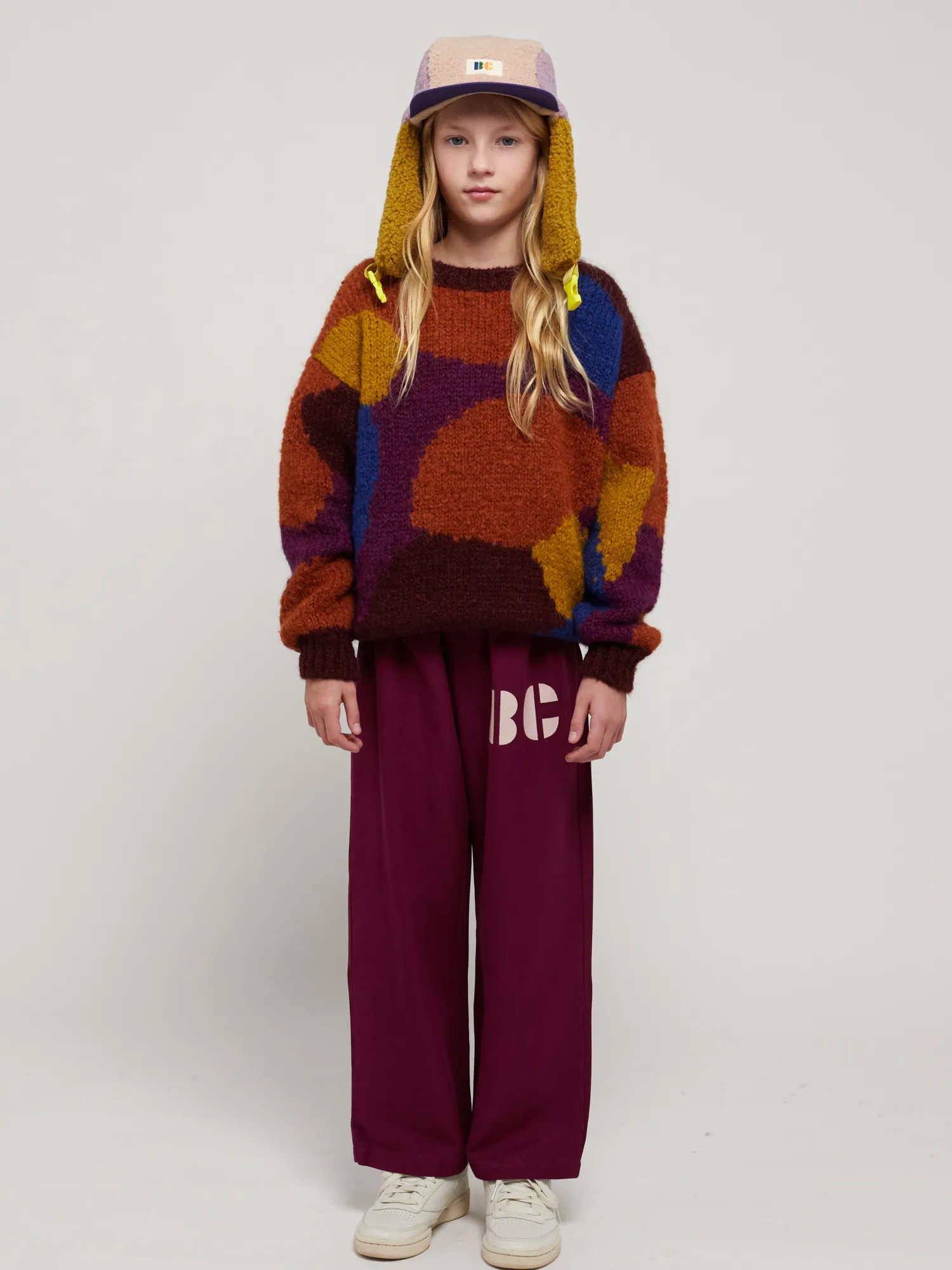 Bobo Choses Face Masks> Multicolor Intarsia Jumper