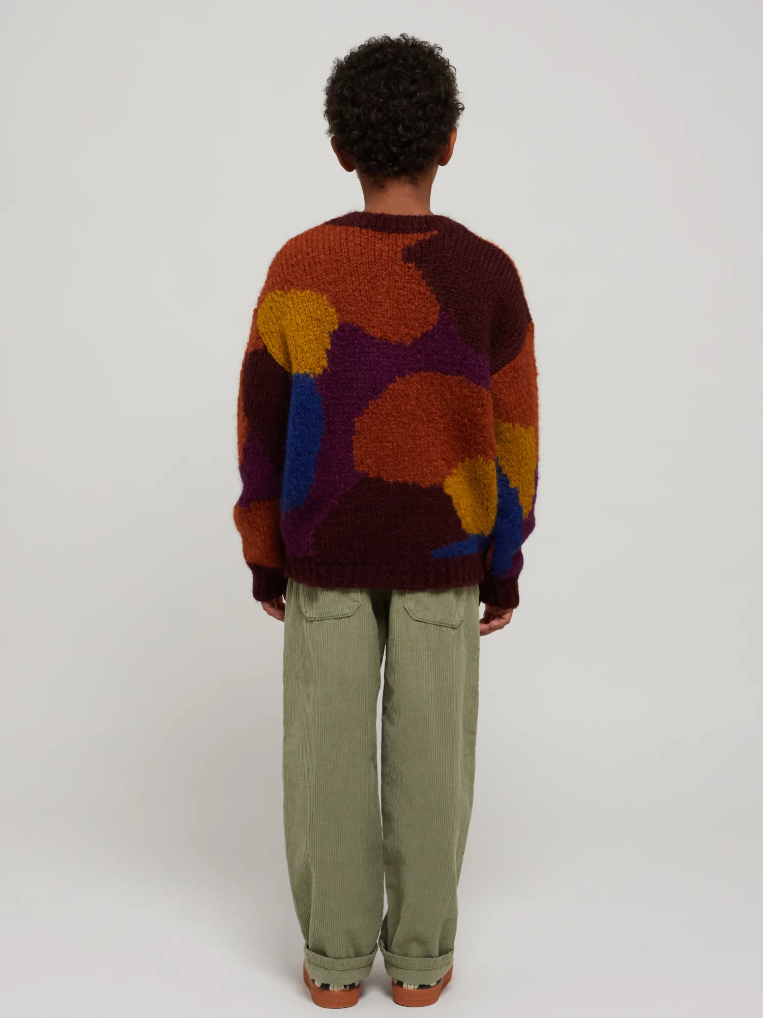 Bobo Choses Face Masks> Multicolor Intarsia Jumper