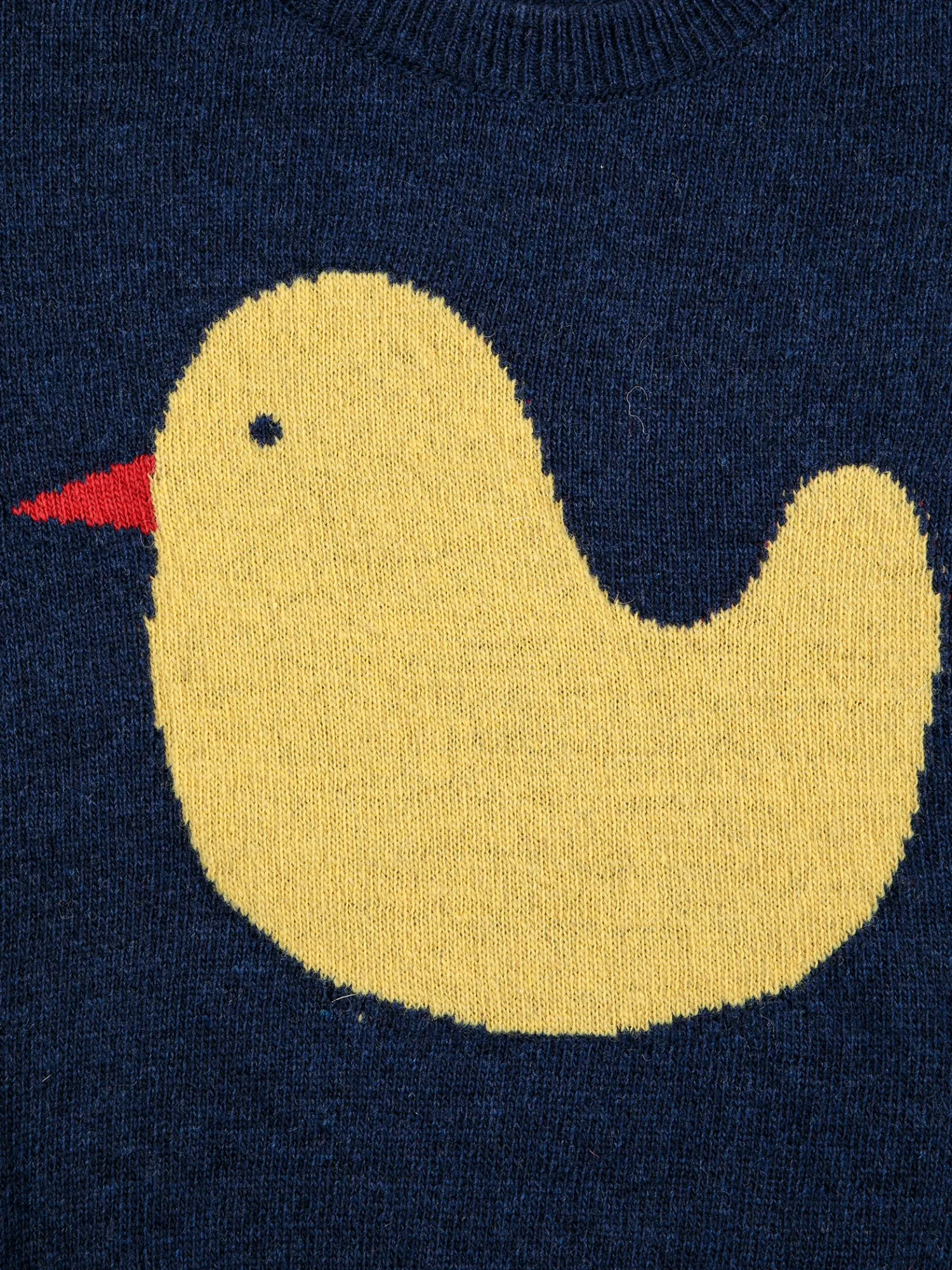 Bobo Choses Face Masks> Rubber Duck Intarsia Jumper