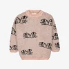 Bobo Choses Face Masks> Smiling Cat All Over Jacquard Jumper