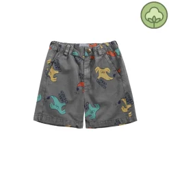 Bobo Choses Shorts> Sniffy Dog All Over Woven Bermuda Shorts