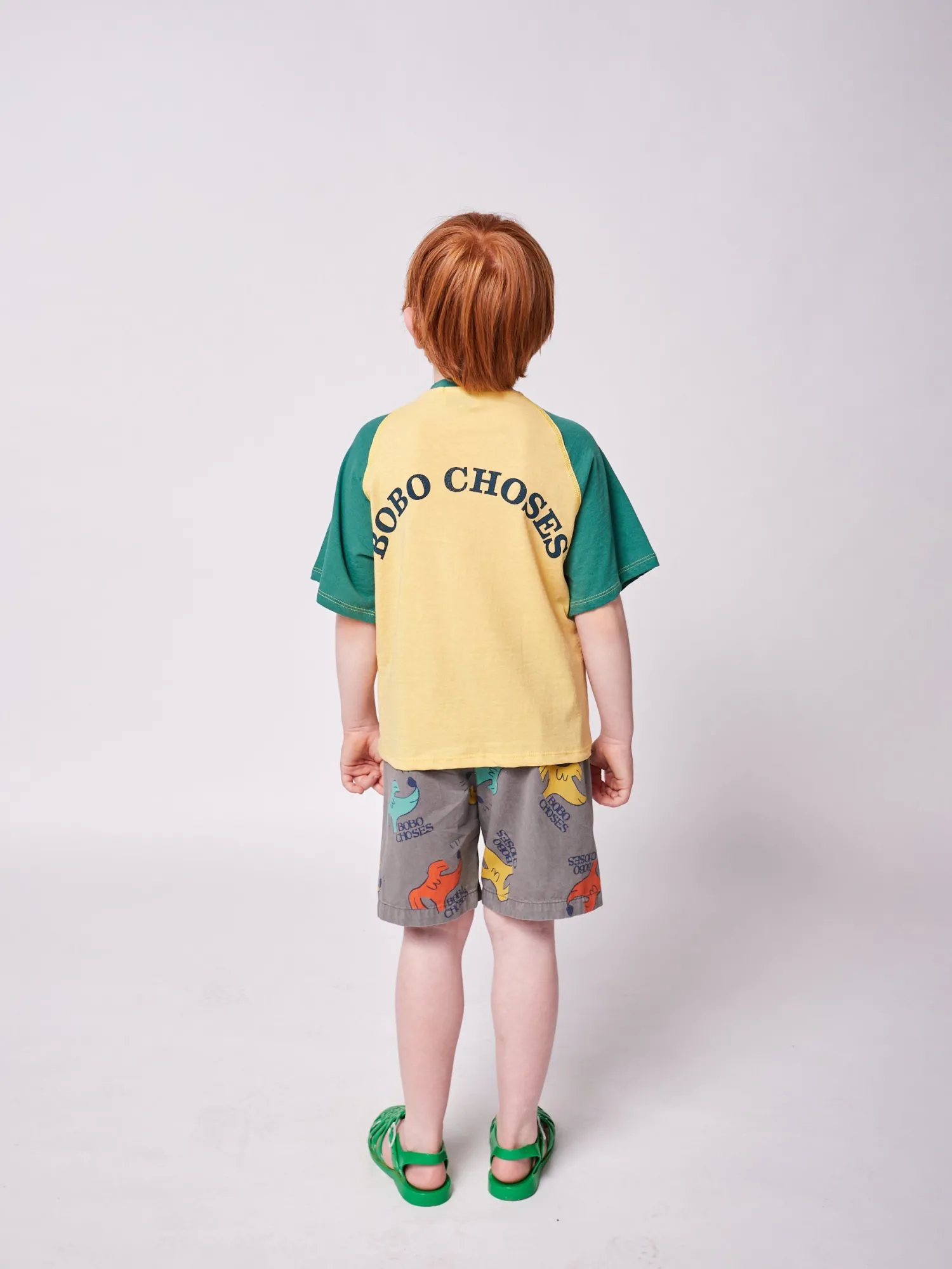 Bobo Choses Shorts> Sniffy Dog All Over Woven Bermuda Shorts