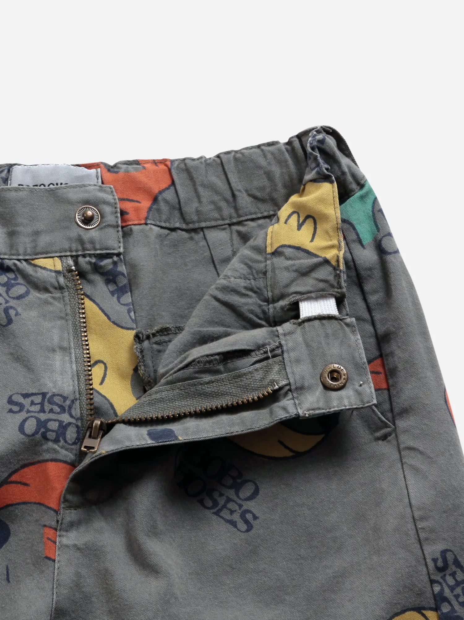 Bobo Choses Shorts> Sniffy Dog All Over Woven Bermuda Shorts