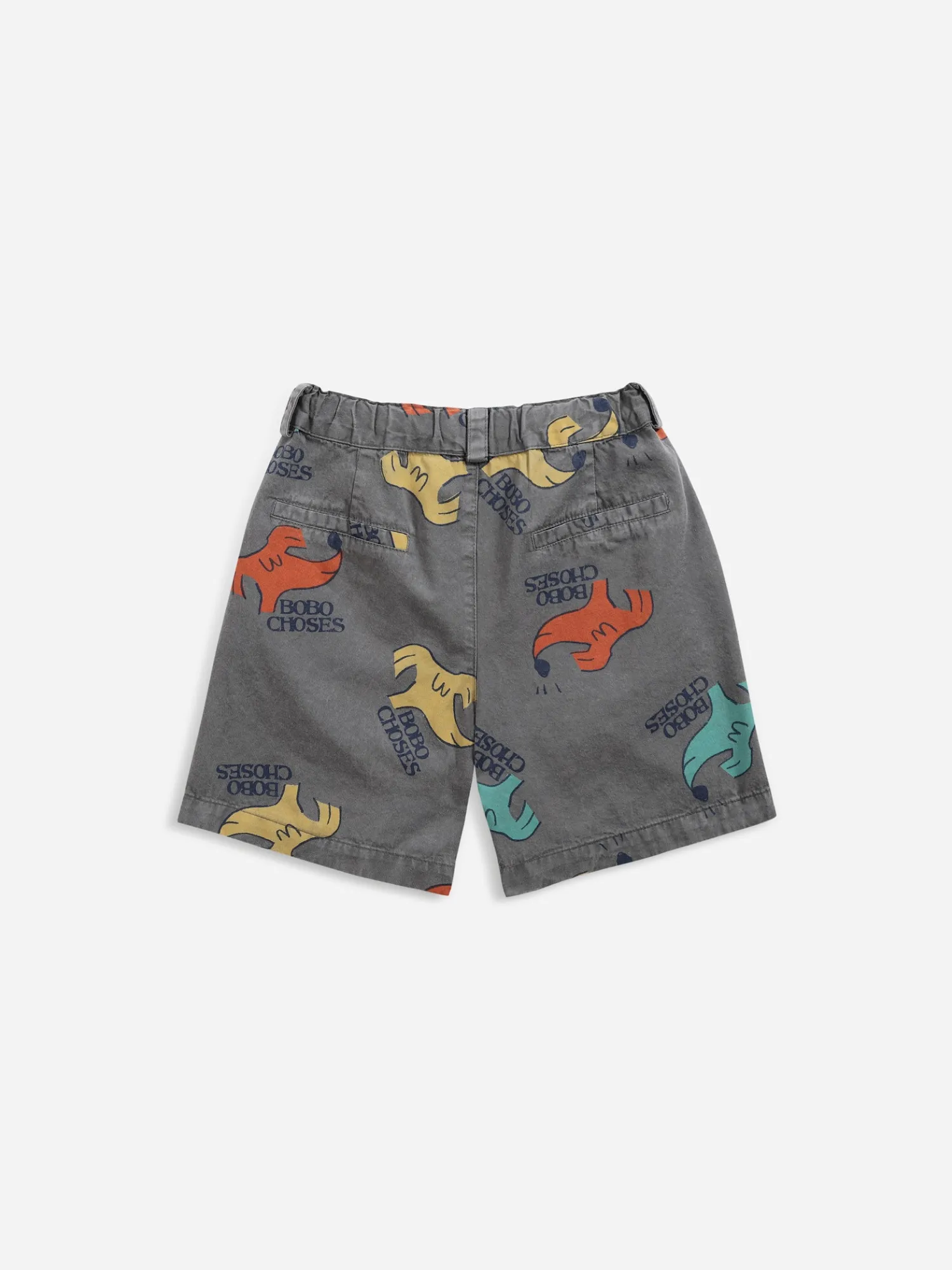 Bobo Choses Shorts> Sniffy Dog All Over Woven Bermuda Shorts