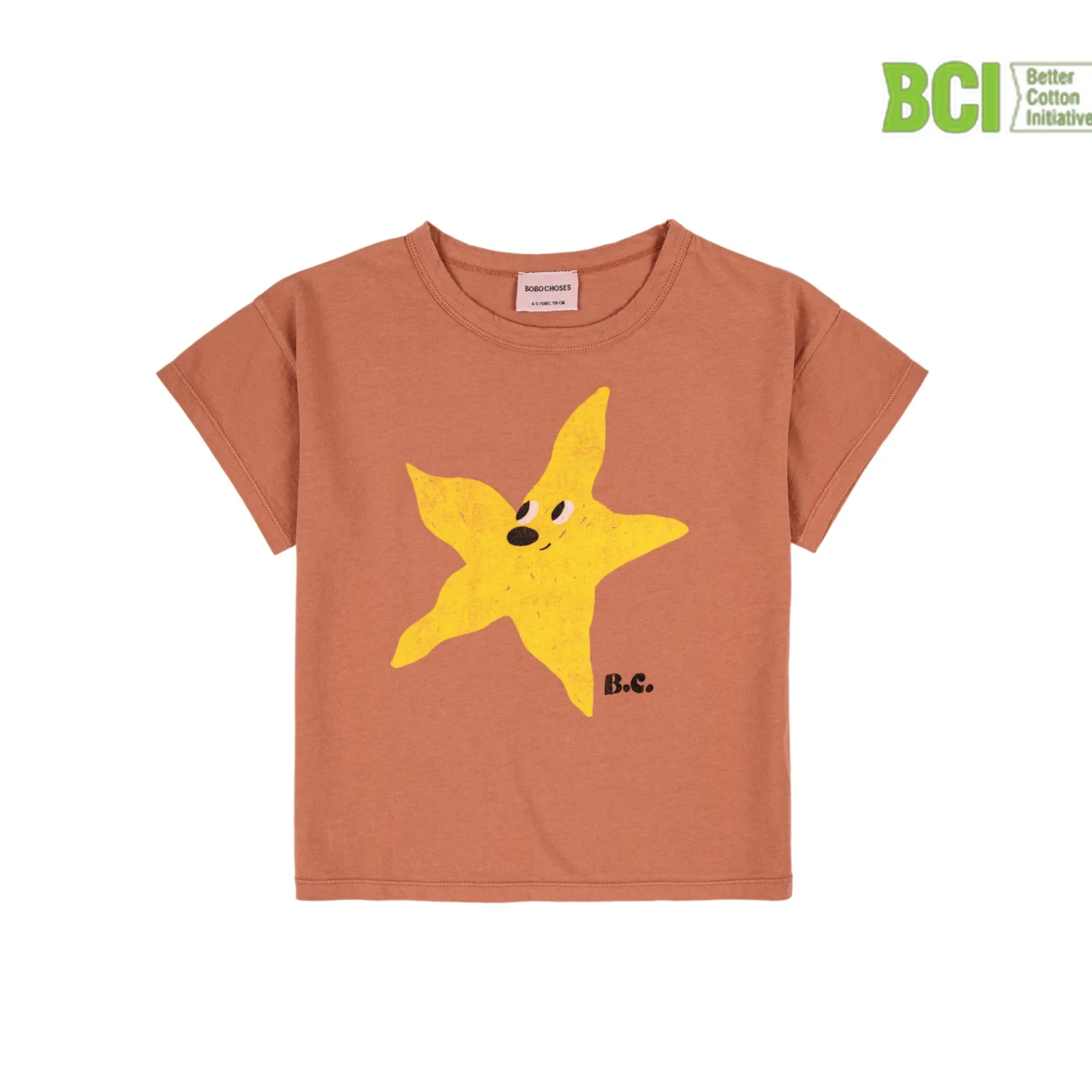 Bobo Choses Long Sleeve T Shirts> Starfish T-Shirt