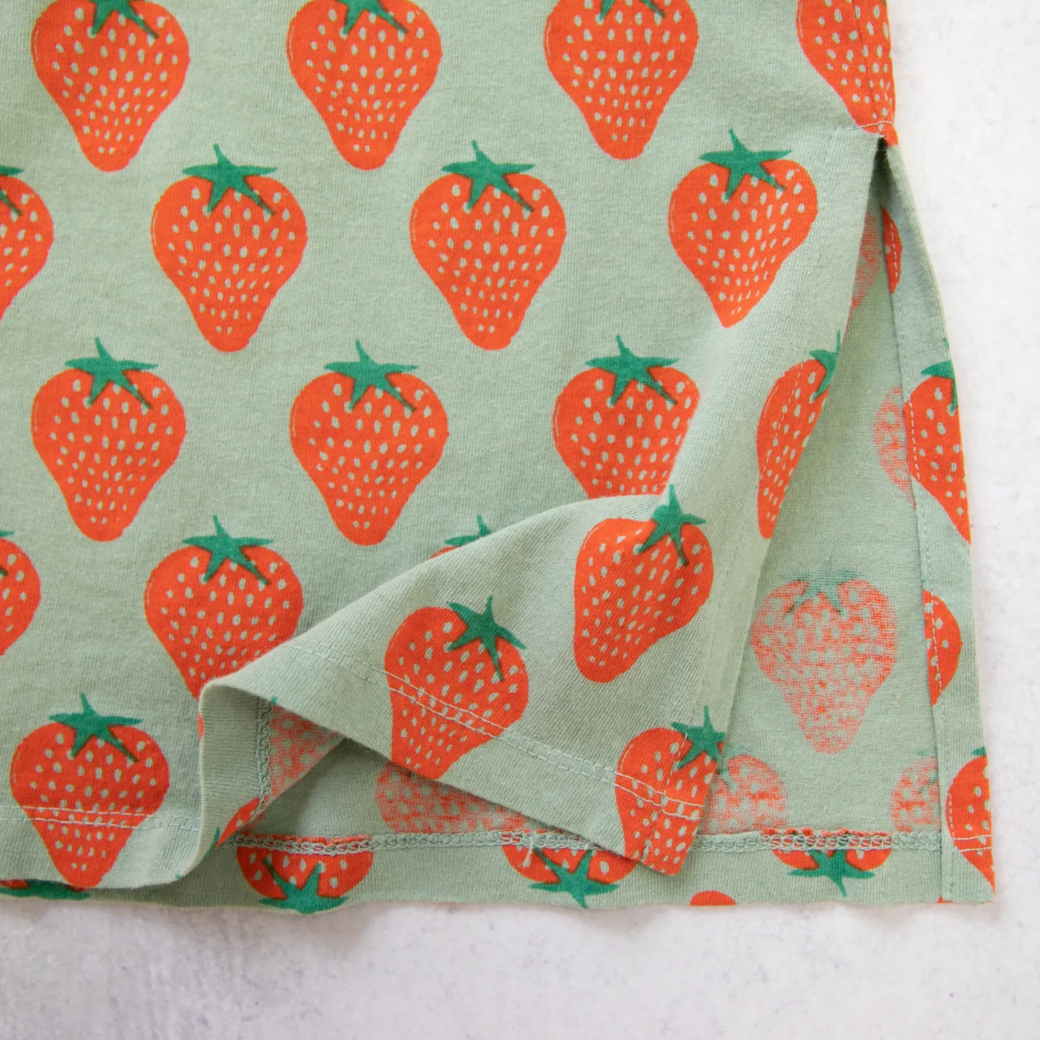 Bobo Choses Dresses> Strawberry All Over Midi Skirt