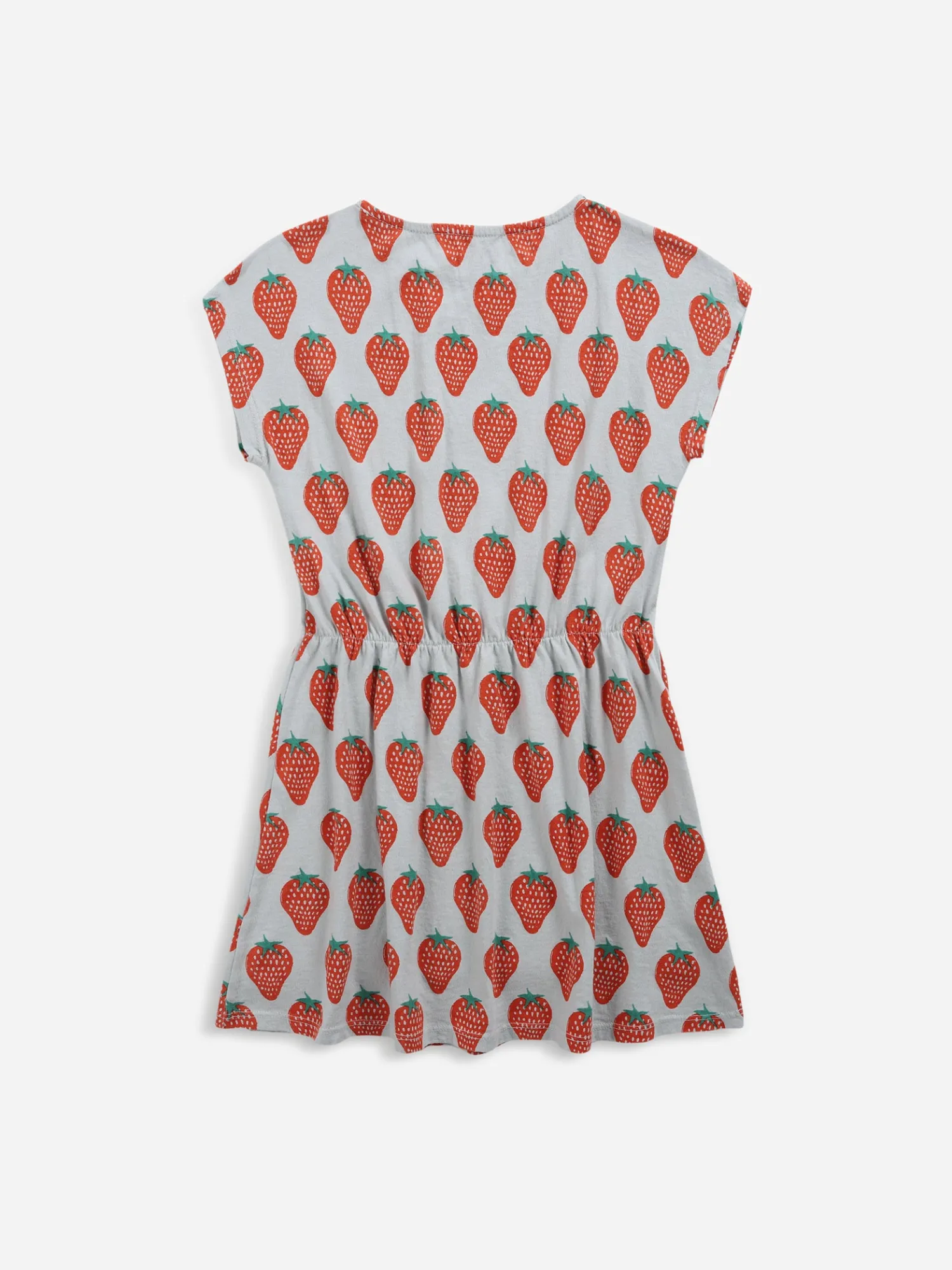 Bobo Choses Overalls & Jumpsuits> Strawberry All Over Short Sleeve Dress