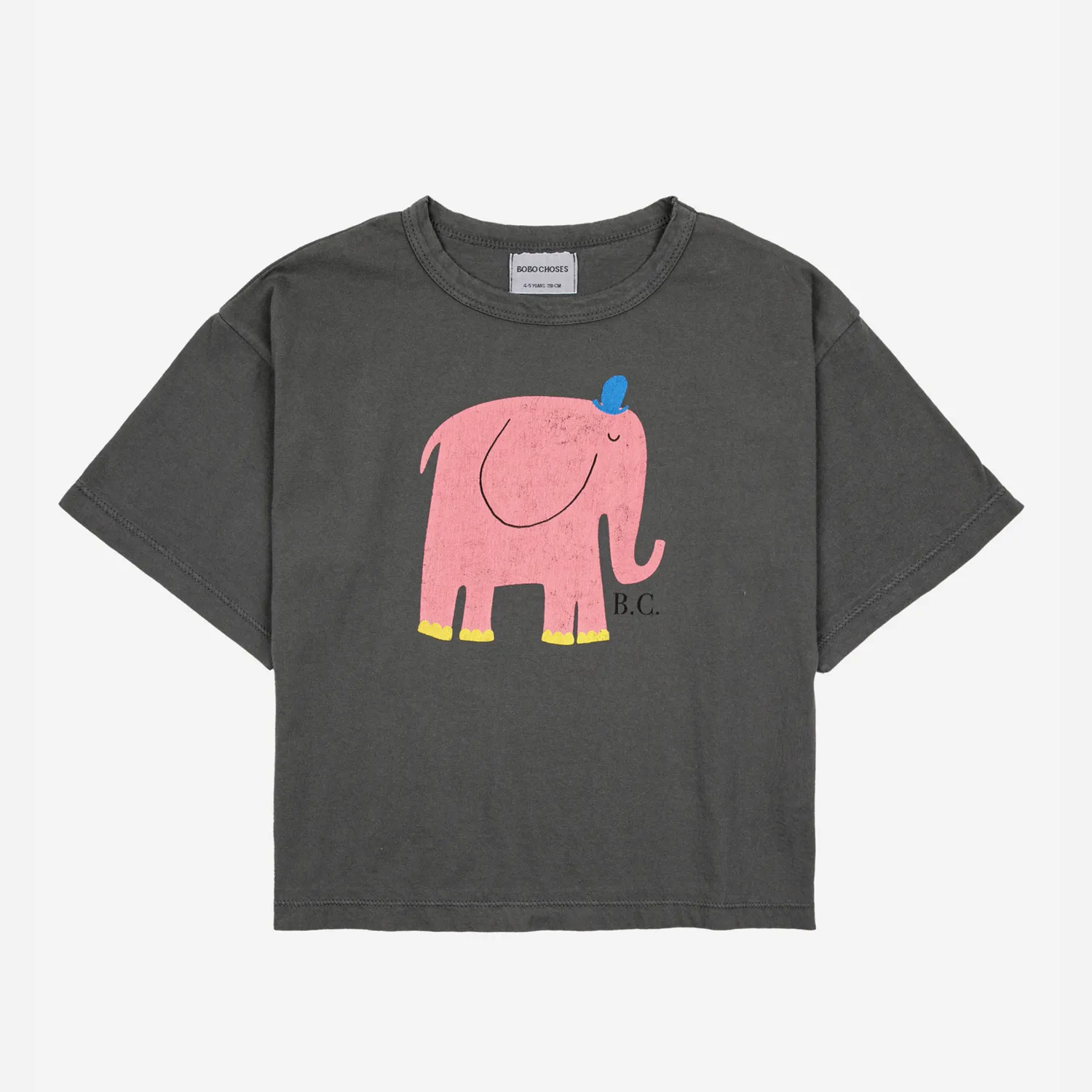 Bobo Choses Long Sleeve T Shirts> The Elephant Short Sleeve T Shirt