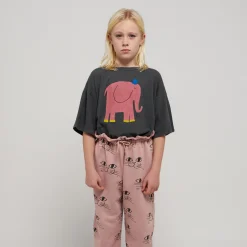 Bobo Choses Long Sleeve T Shirts> The Elephant Short Sleeve T Shirt