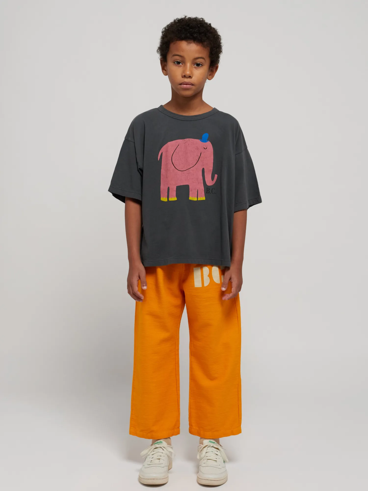 Bobo Choses Long Sleeve T Shirts> The Elephant Short Sleeve T Shirt