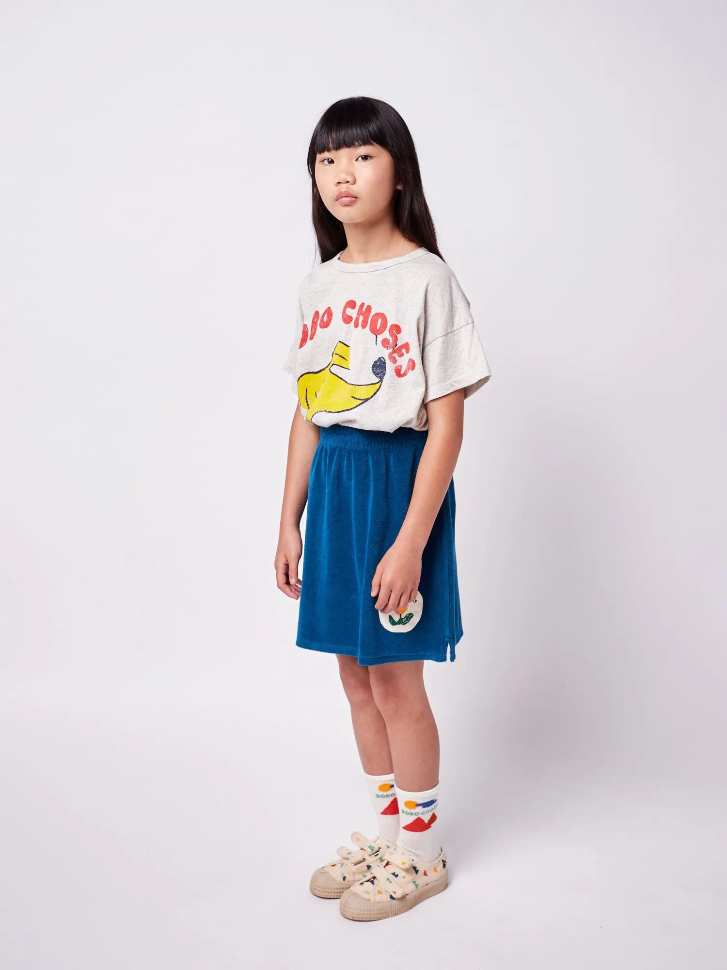 Bobo Choses Dresses> Wallflower Patch Terry Mini Skirt