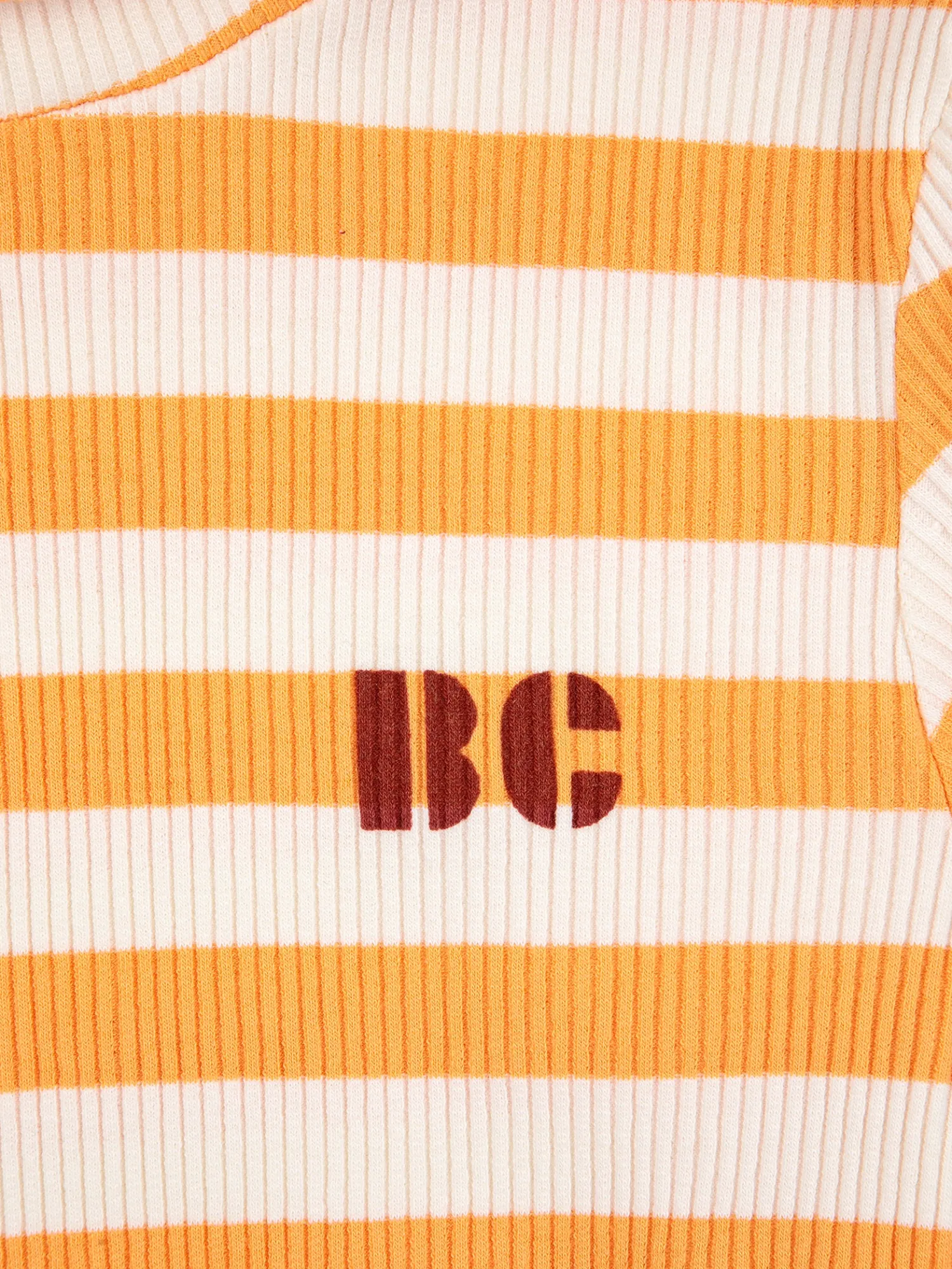 Bobo Choses Blouses> Yellow Stripes Turtle Neck T Shirt
