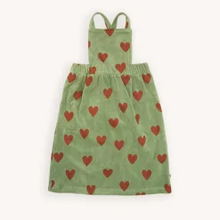 CARLIJNQ Overalls & Jumpsuits> Hearts - Velvet Dungaree Dress