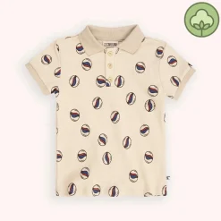 CARLIJNQ Shorts> Marbles - Polo T-Shirt