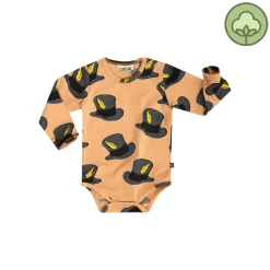 CARLIJNQ Onesies> Mr. Hat - Bodysuit Longsleeve