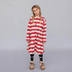 CARLIJNQ Overalls & Jumpsuits> Music Notes - Dress With Ruffles