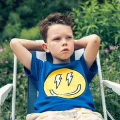 CARLIJNQ T Shirts> Smilies - Crewneck T-Shirt With Print