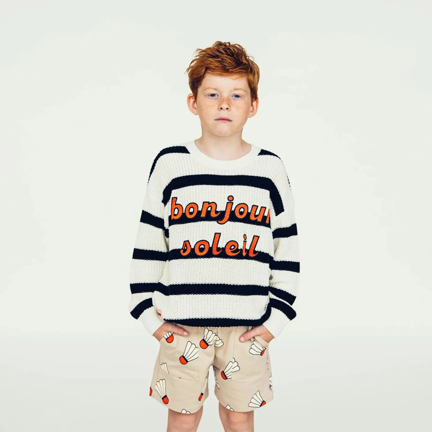 CARLIJNQ Face Masks> Sweater - Knit - Bonjour
