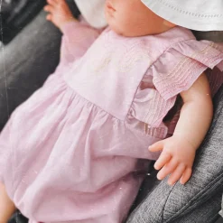 Chloé Kids Onesies>Chloe Kids Baby Girl Lilac Onesie Pink