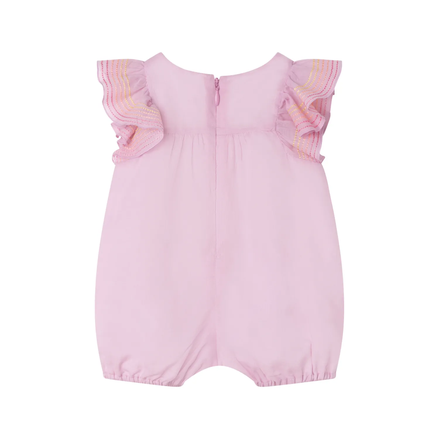 Chloé Kids Onesies>Chloe Kids Baby Girl Lilac Onesie Pink